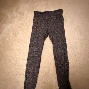 Athleta Black and White Leggings